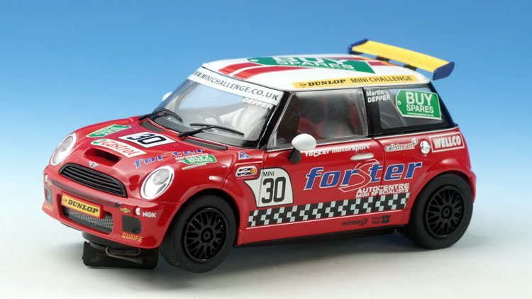 SCALEXTRIC New Mini  red # 1 Forster